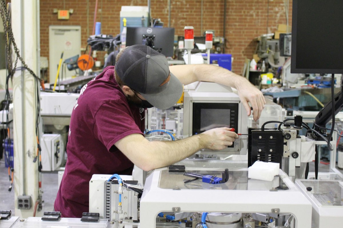 Automation equipment manufacturing facility