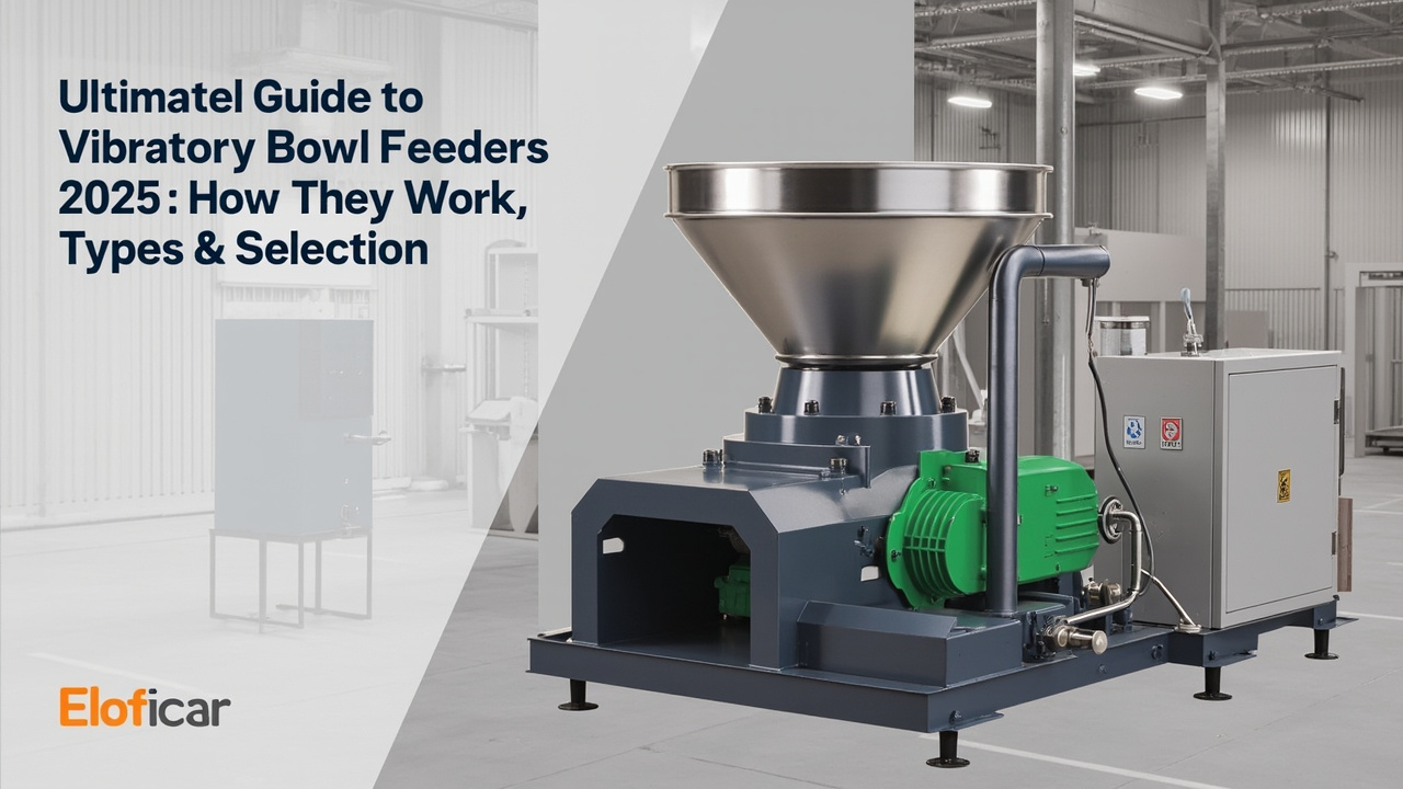 Ultimate Guide to Vibratory Bowl Feeders (2025): How They Work, Types & Selection